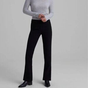 Club Monaco Black Slim Kick Flare Pants - Size 0